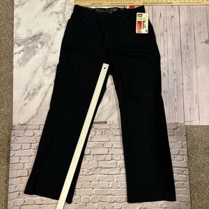 Lee Comfort Waist 10 Short Stretch Straight Black Pants